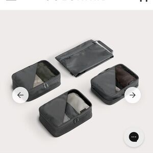 Solgaard Cube Travel Organizer Set - Gray